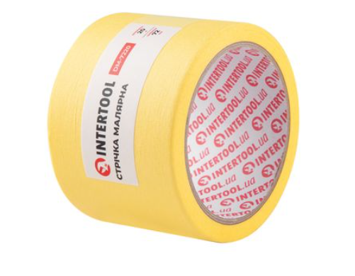 Малярная лента Intertool 38 мм 40 м Желтый (DM-3840) Малярная лента Intertool 38 мм 40 м Желтый (DM-3840)