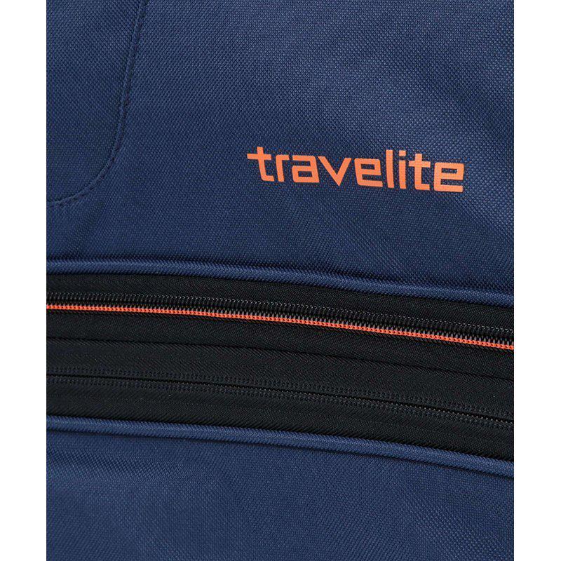 Сумка дорожня на 2-х колесах Travelite Basics L 98/119 л Blue (TL096276 - 20) - фото 2