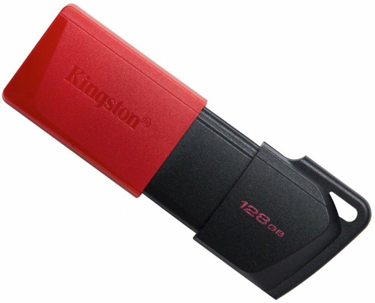 Флэш-накопитель Kingston USB 3.2 DT Exodia M 128GB Black/Red