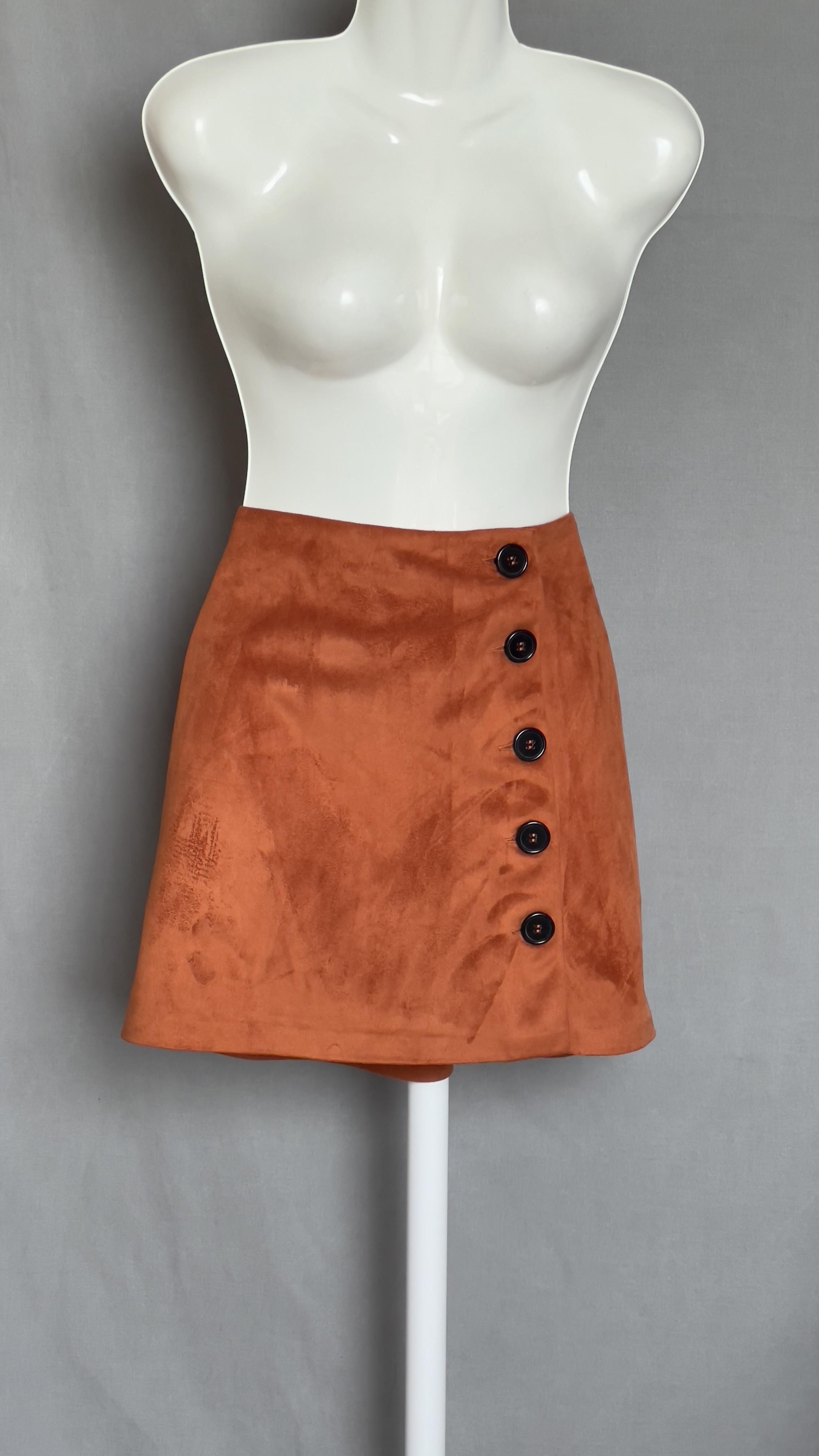 Спідниця Primark трапеція M Помаранчевий (8270938) - фото 3 Спідниця Primark трапеція M Помаранчевий (8270938) - фото 3