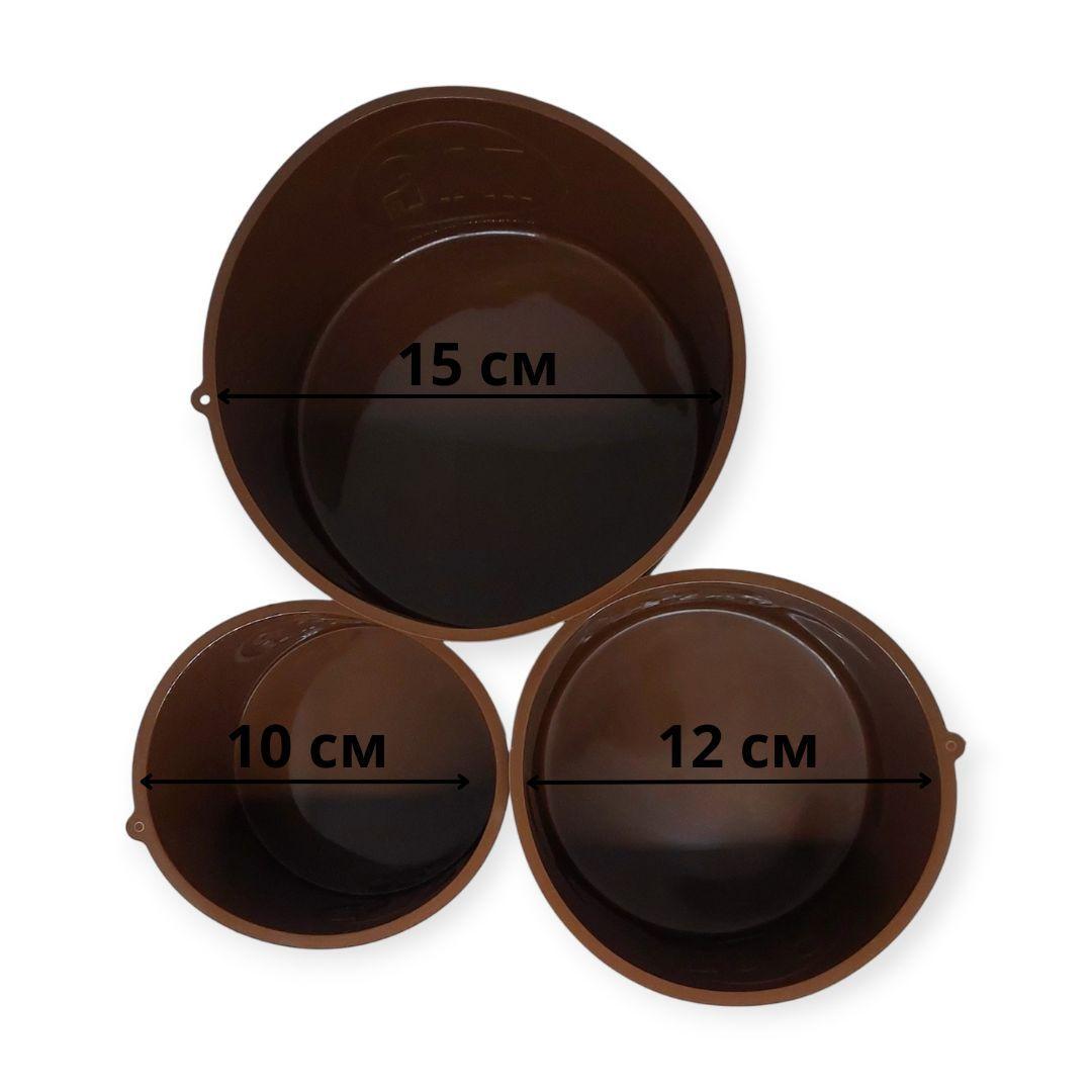 Набор форм для ремней MagicKitchen силиконовые 3 шт. Коричневый (203763-кор) - фото 2 Набор форм для ремней MagicKitchen силиконовые 3 шт. Коричневый (203763-кор) - фото 2