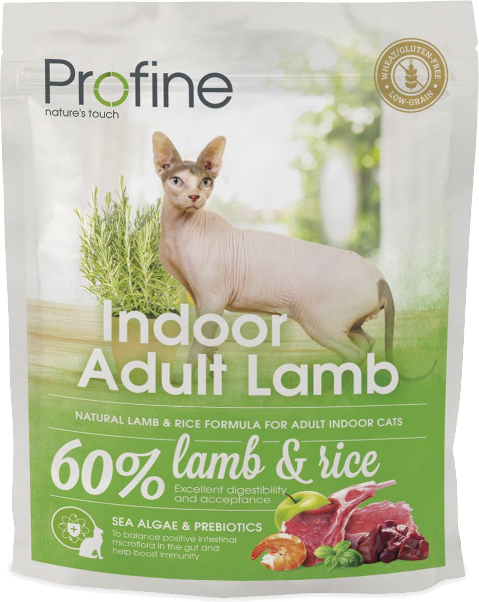 Корм сухой для котов живущих в помещении Profine Cat Indoor с ягненком и рисом 300 г (8595602517725)