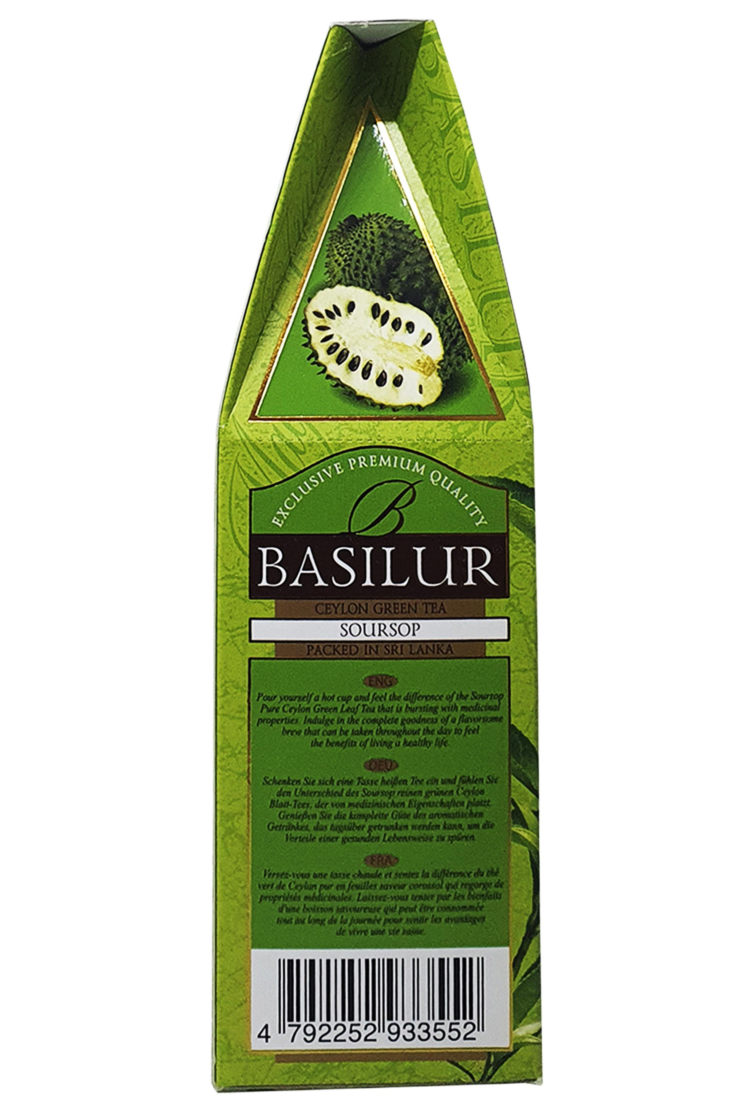 Чай зеленый Basilur Магические Фрукты Саусеп 100 г (54906) - фото 5