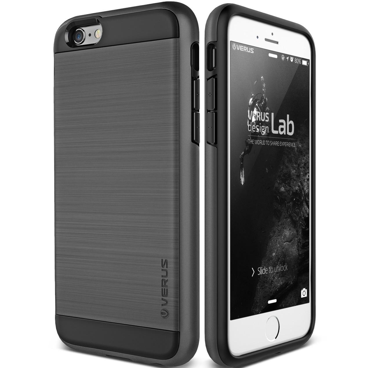 Чехол накладка VS Verge Case for iPhone 6/6S, Steel Silver