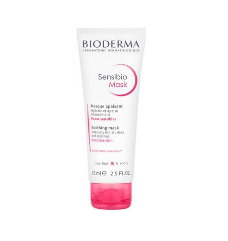 Маска для лица успокаивающая BIODERMA Sensibio Soothing mask 75 мл (028696)