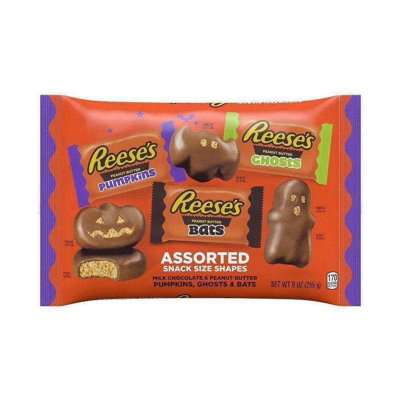 Цукерки Reese's Halloween Assorted Snack Size 255 г (1692779052)