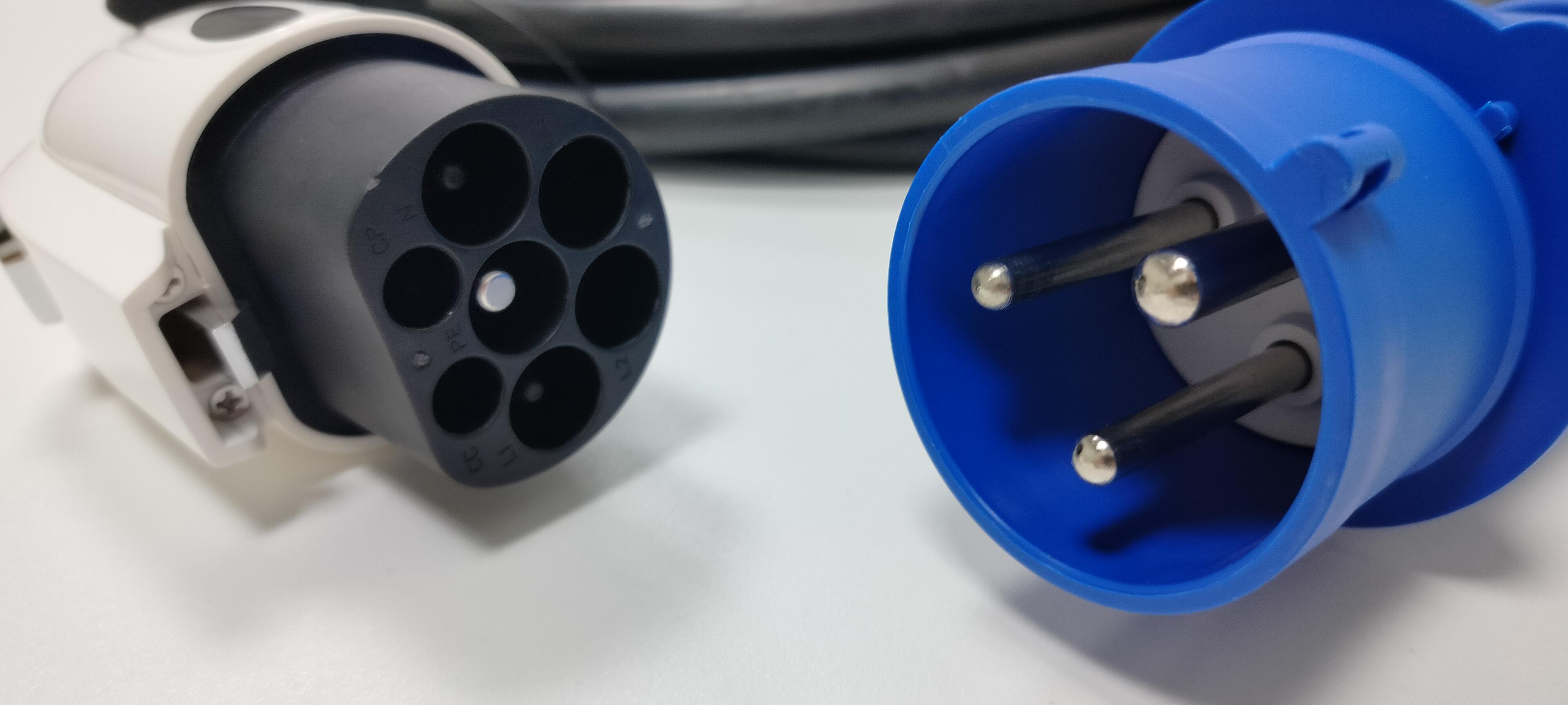 Зарядное устройство для электромобиля EV 32A/7 кВт GB/T портативное с силовой розеткой 220 В 32 А OLED (XCACK01-G) - фото 11