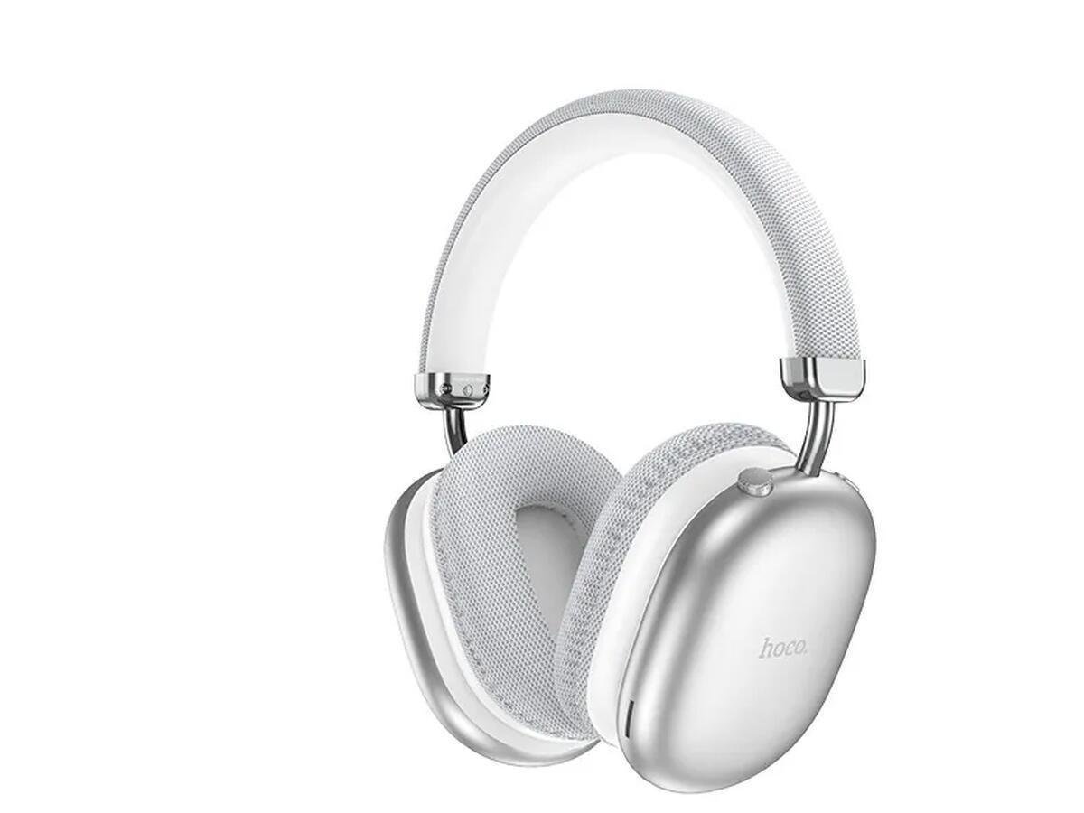 Наушники беспроводные Hoco с микрофоном MAX Белый (W35)