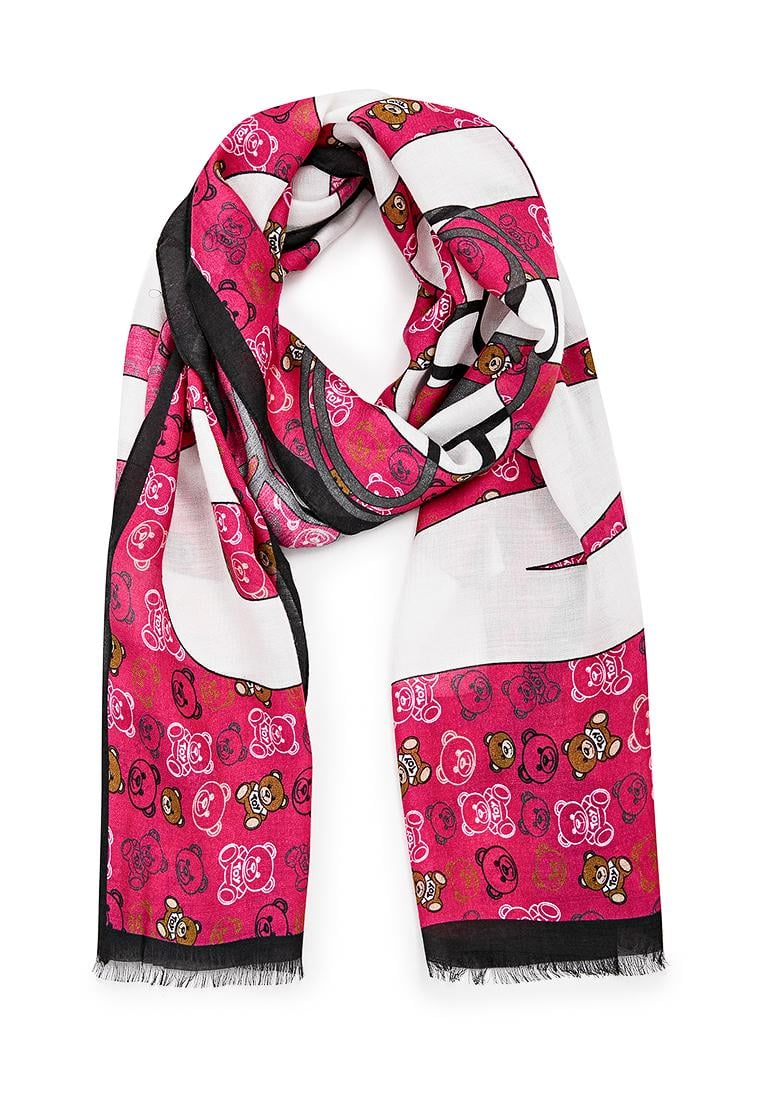 Шарф женский Moschino Розовый (3314-2)