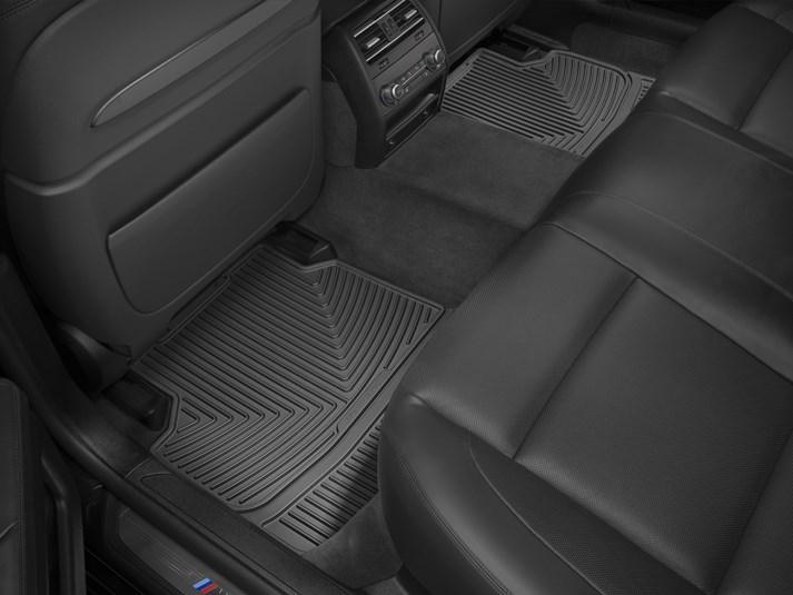 Коврики автомобильные задние резиновые WeatherTech W314 BMW 7-Series 2013-2014 Черный (1185135762)