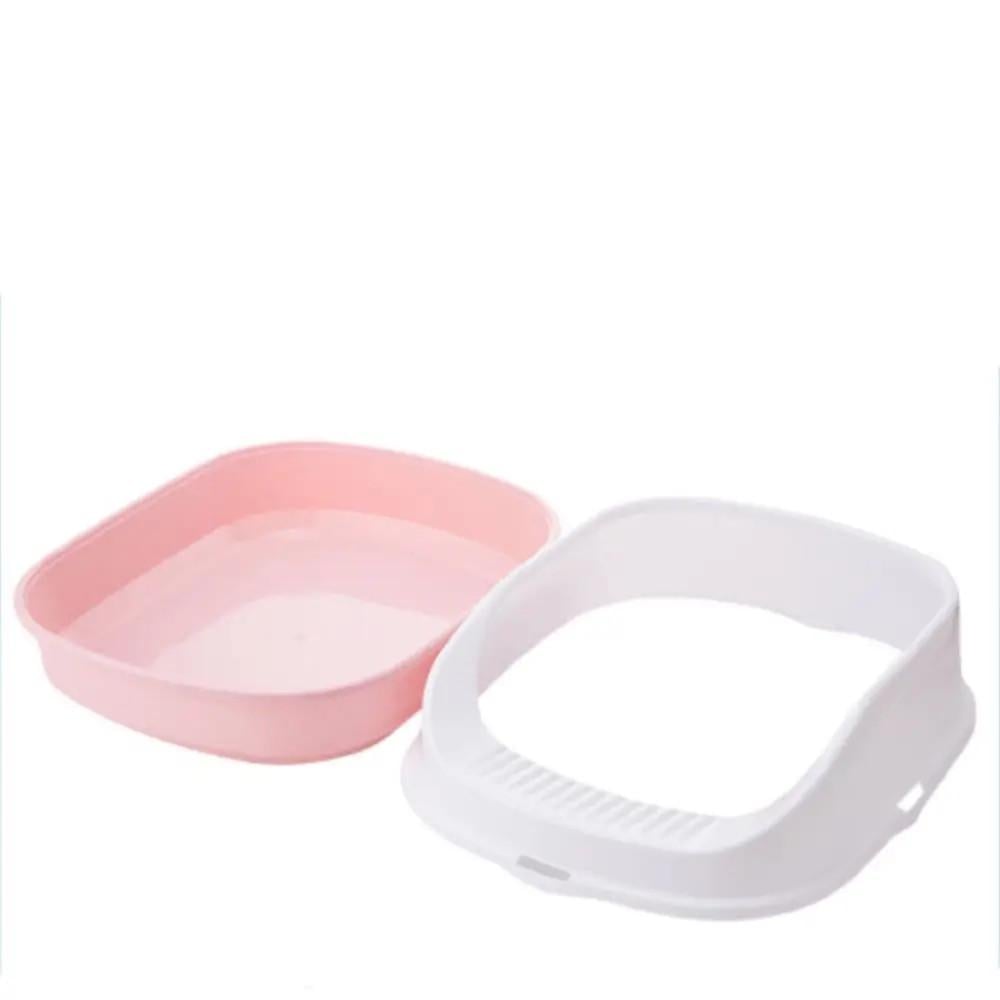 Лоток для котов CAT IN BOX с лопаткой 48х38х20 см Розовый (18553132) - фото 2 Лоток для котов CAT IN BOX с лопаткой 48х38х20 см Розовый (18553132) - фото 2