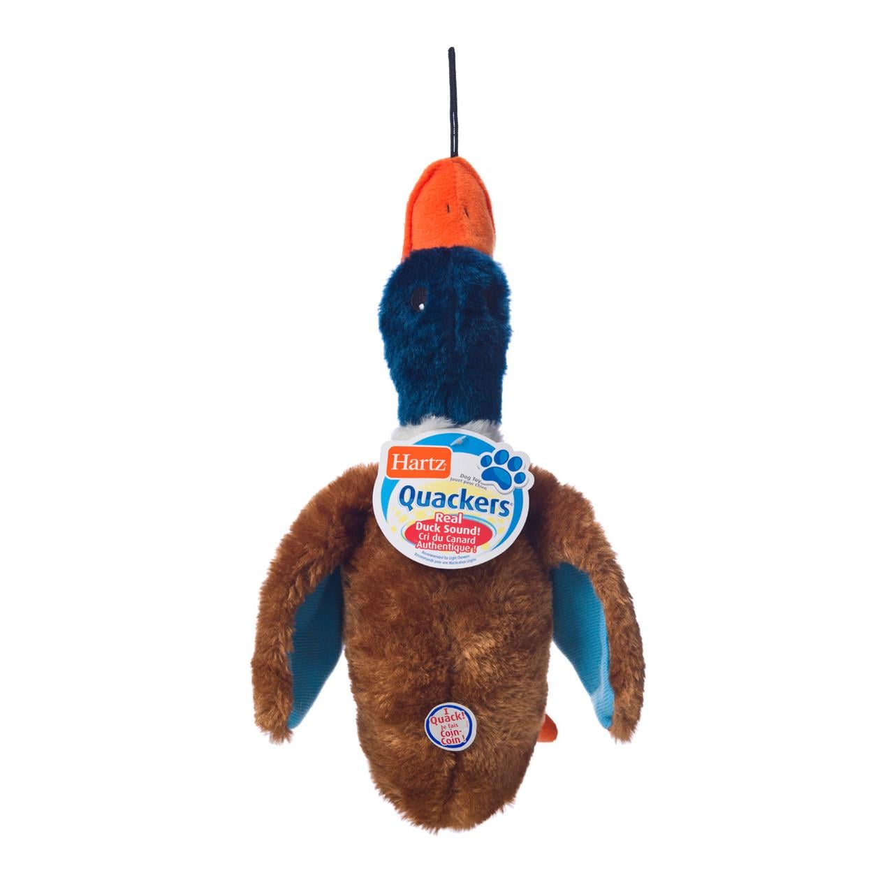 Игрушка для собак Hartz Nature’s Collection утка плюшевая с пищалкой (H05445)