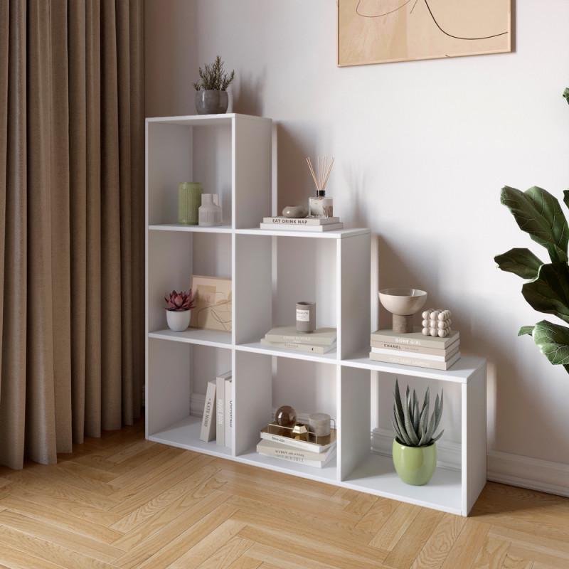 Стелаж Джеко 1072 Білий (26638380) - фото 1 Стелаж Джеко 1072 Білий (26638380) - фото 1