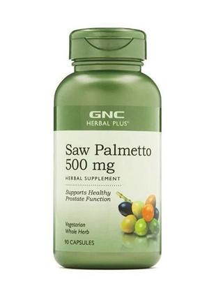 Натуральная добавка Saw Palmetto 500 мг 90 капсул (00000034336)