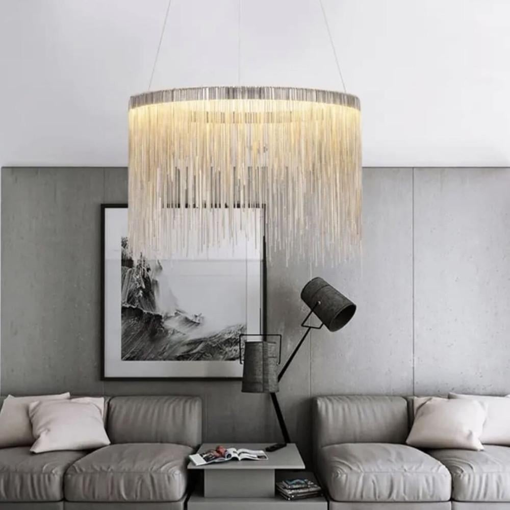 Люстра подвесная с цепочками Chrome Coins 80 см (sp07 sl neW) Люстра подвесная с цепочками Chrome Coins 80 см (sp07 sl neW)