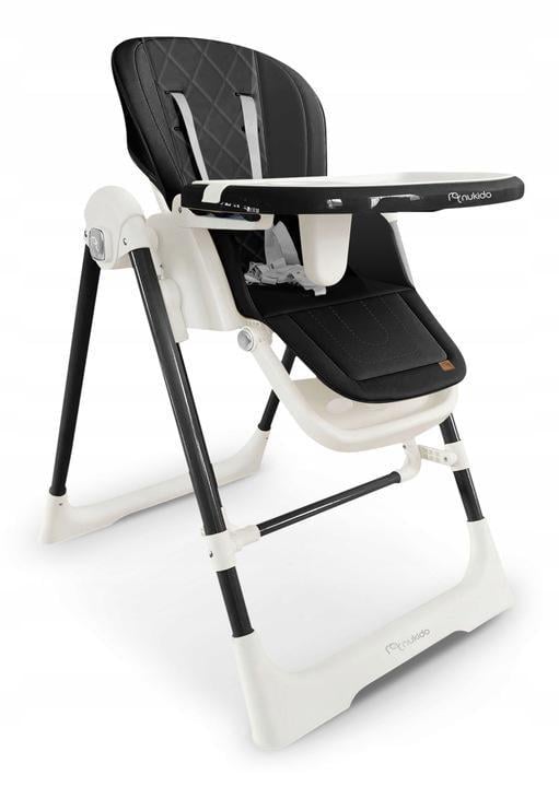 Стульчик-качели для кормления Nukido Elite 3в1 Black (700800) - фото 1