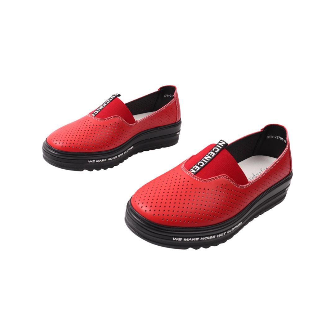 Туфли женские Li Fexpert из кожи р. 37 Красный (839-22LTCP) Туфли женские Li Fexpert из кожи р. 37 Красный (839-22LTCP)