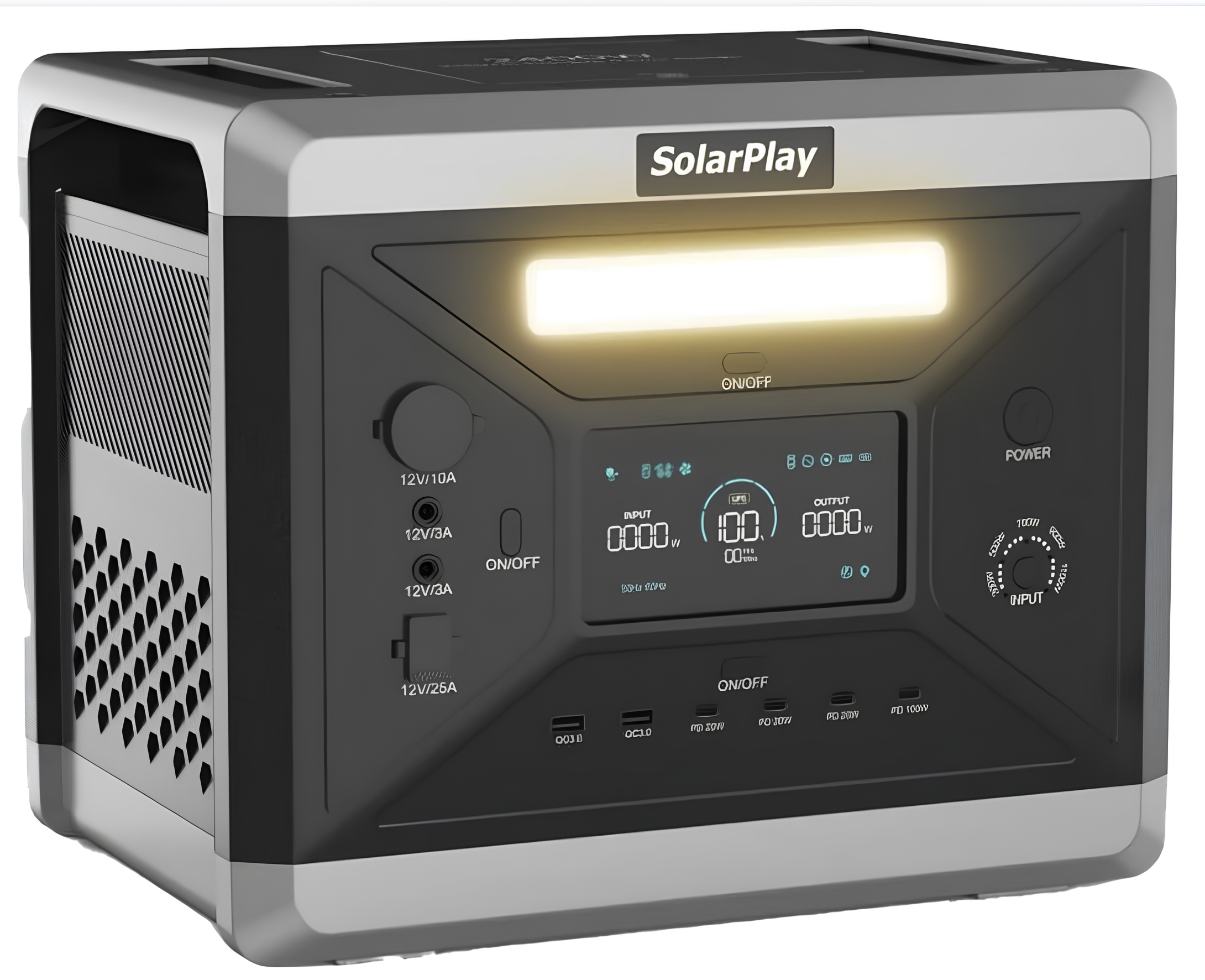 Зарядная станция 2400 Вт/4800 Вт SolarPlay 2160 Втч/22 кг