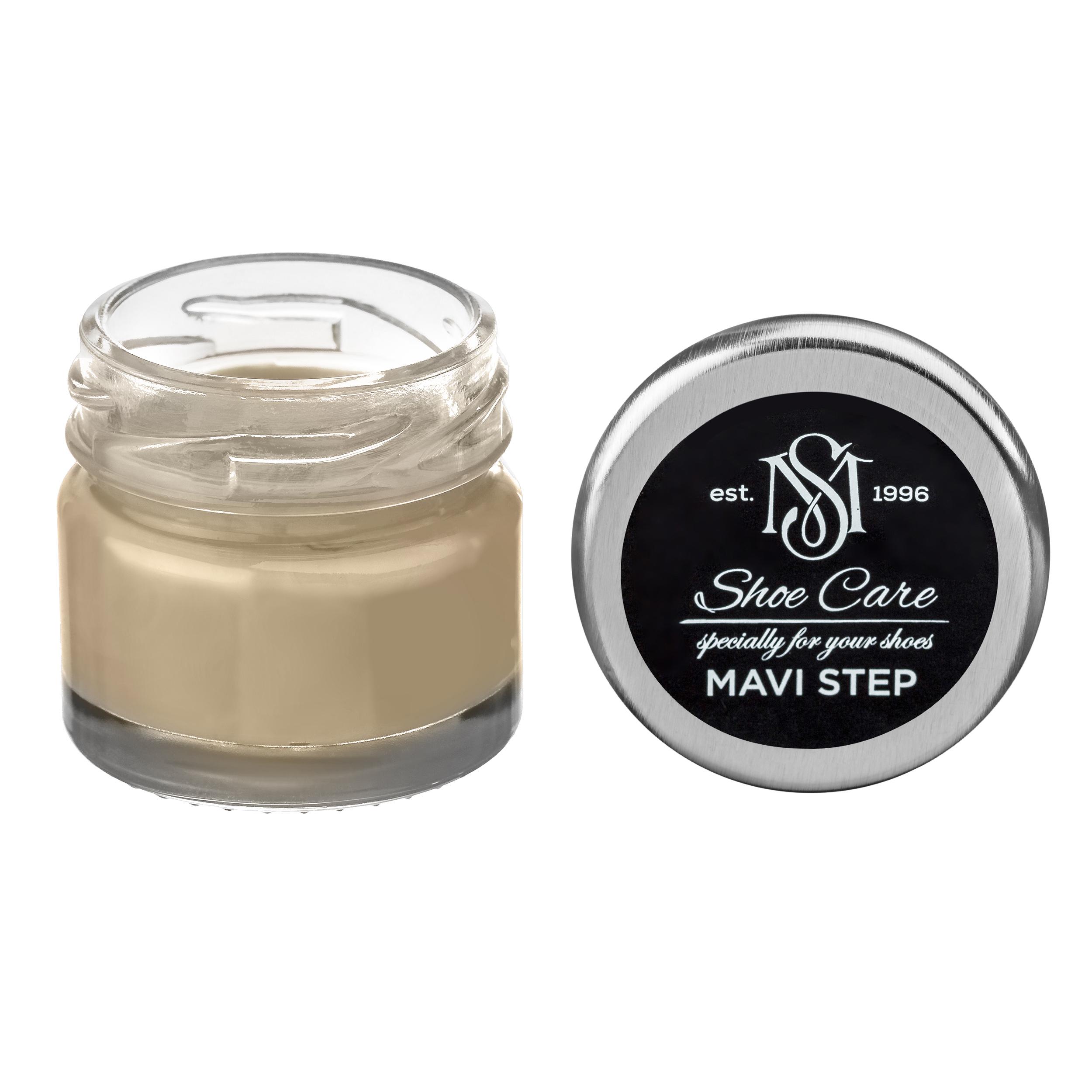 Крем для обуви и кожи Mavi Step Creme de Beaute 25 мл Темно-бежевый (C01/176/025)