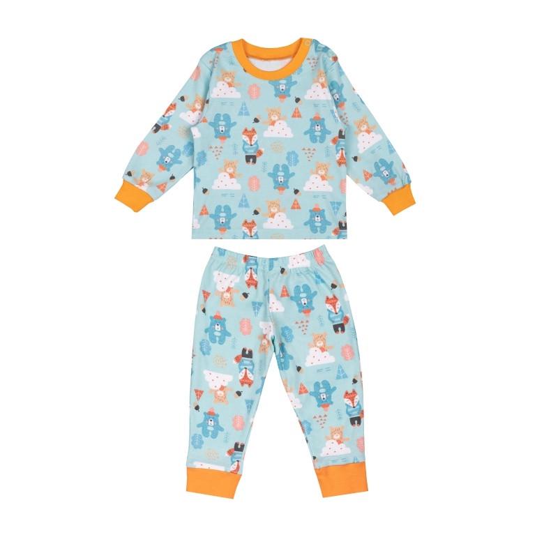 Пижама детская для мальчика GABBI PGM-24-3 92 см Голубой (14218)