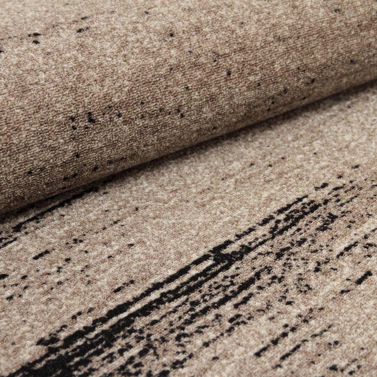 Ковер безворсовый на войлочной основе DAKARIA Print Run Санди p13 2x2 м Темно-бежевый (00-00019523) - фото 5 Ковер безворсовый на войлочной основе DAKARIA Print Run Санди p13 2x2 м Темно-бежевый (00-00019523) - фото 5