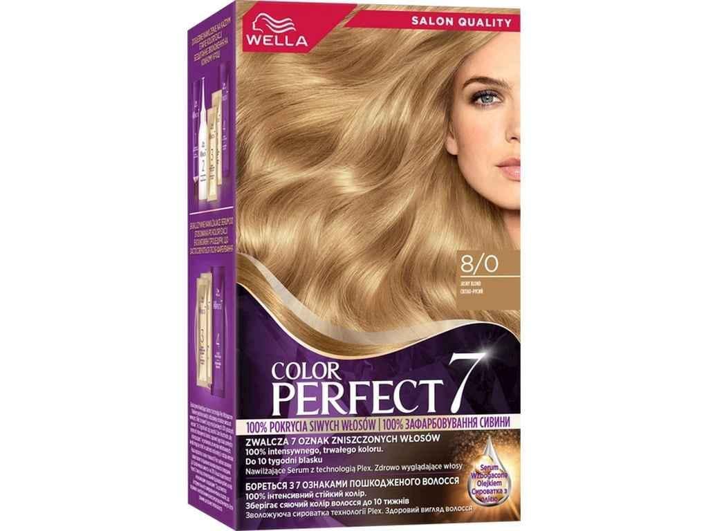 Крем-краска Wella Color Perfect 7 8/0 Светло-русый (1017850)