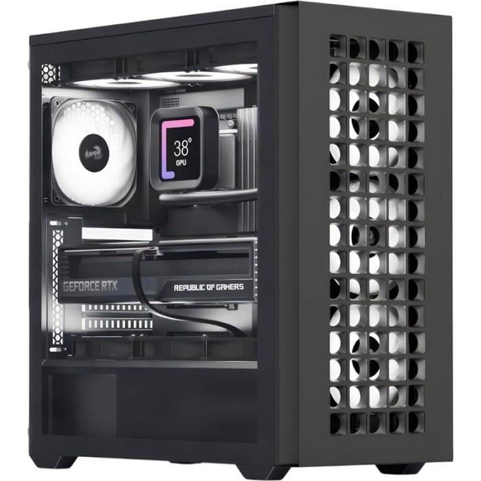 Корпус для ПК AeroCool D502A-G-BK-v1 Midi-Tower no PSU ATX/MicroATX/Mini-ITX Black (ACCM-DS02043.11)