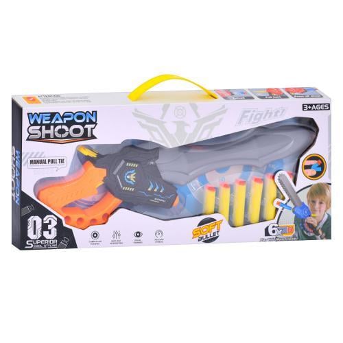 Пистолет-меч 2в1 с мягкими шарами-присосками (SP12537-1-2) Пистолет-меч 2в1 с мягкими шарами-присосками (SP12537-1-2)