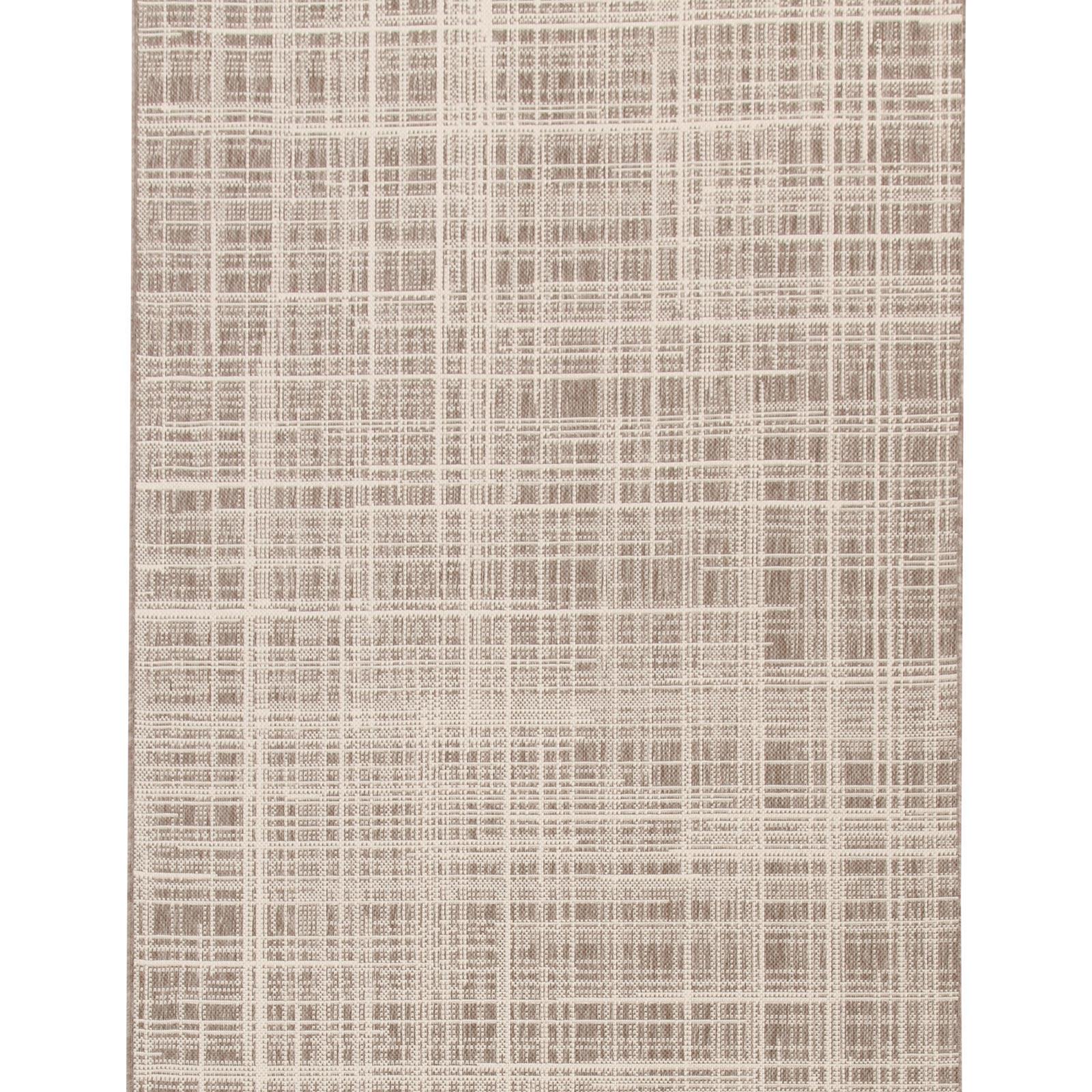 Килим безворсовий на гумовій основі DAKARIA Karat Flex Run 19171/111 2,00x2,00 м Бежевий (00-00010992)