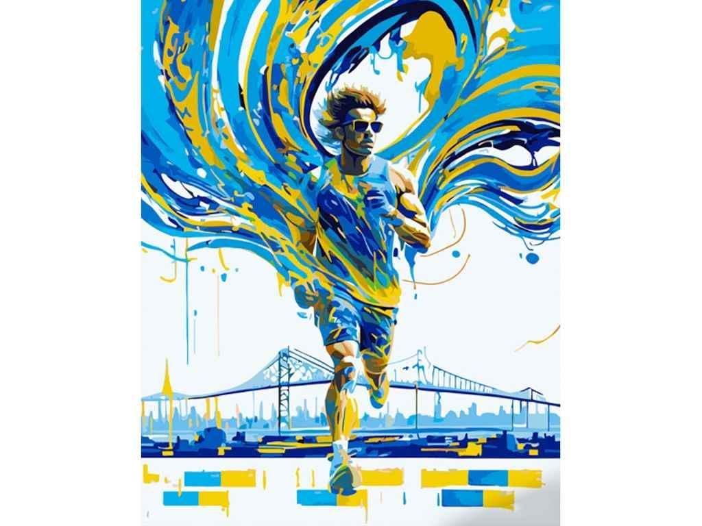 Картина по номерам Strateg С движением по жизни 40х50 см (GS1333)