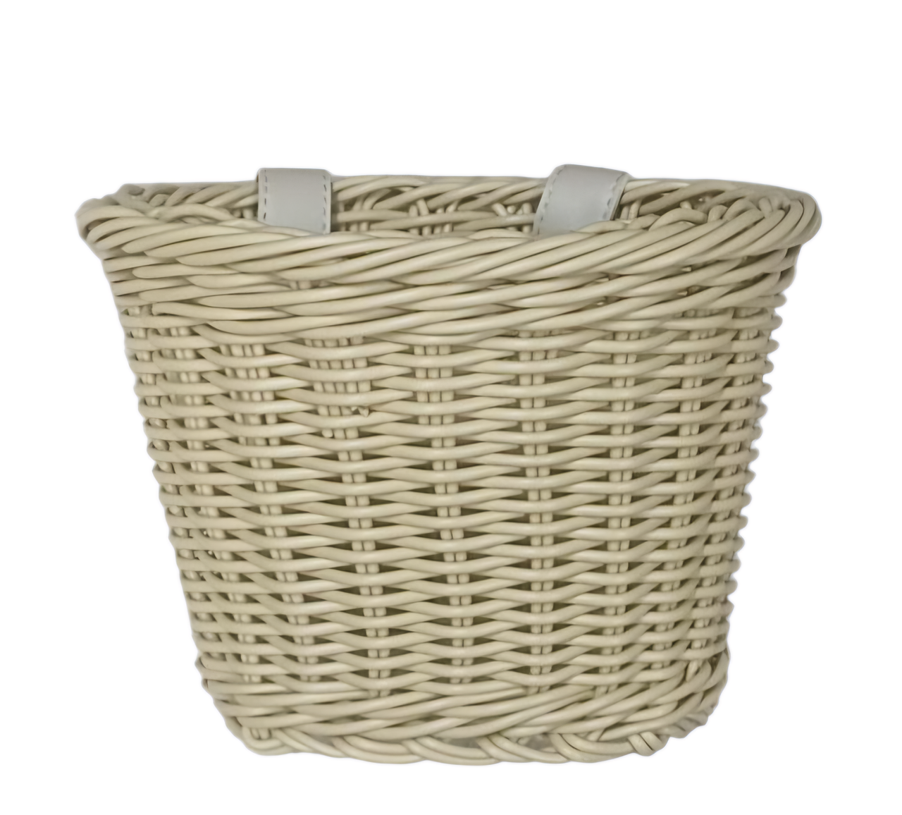 Плетений кошик Maraton Basket 18 см на кермо для самокату та дитячого велосипеда Бежевий