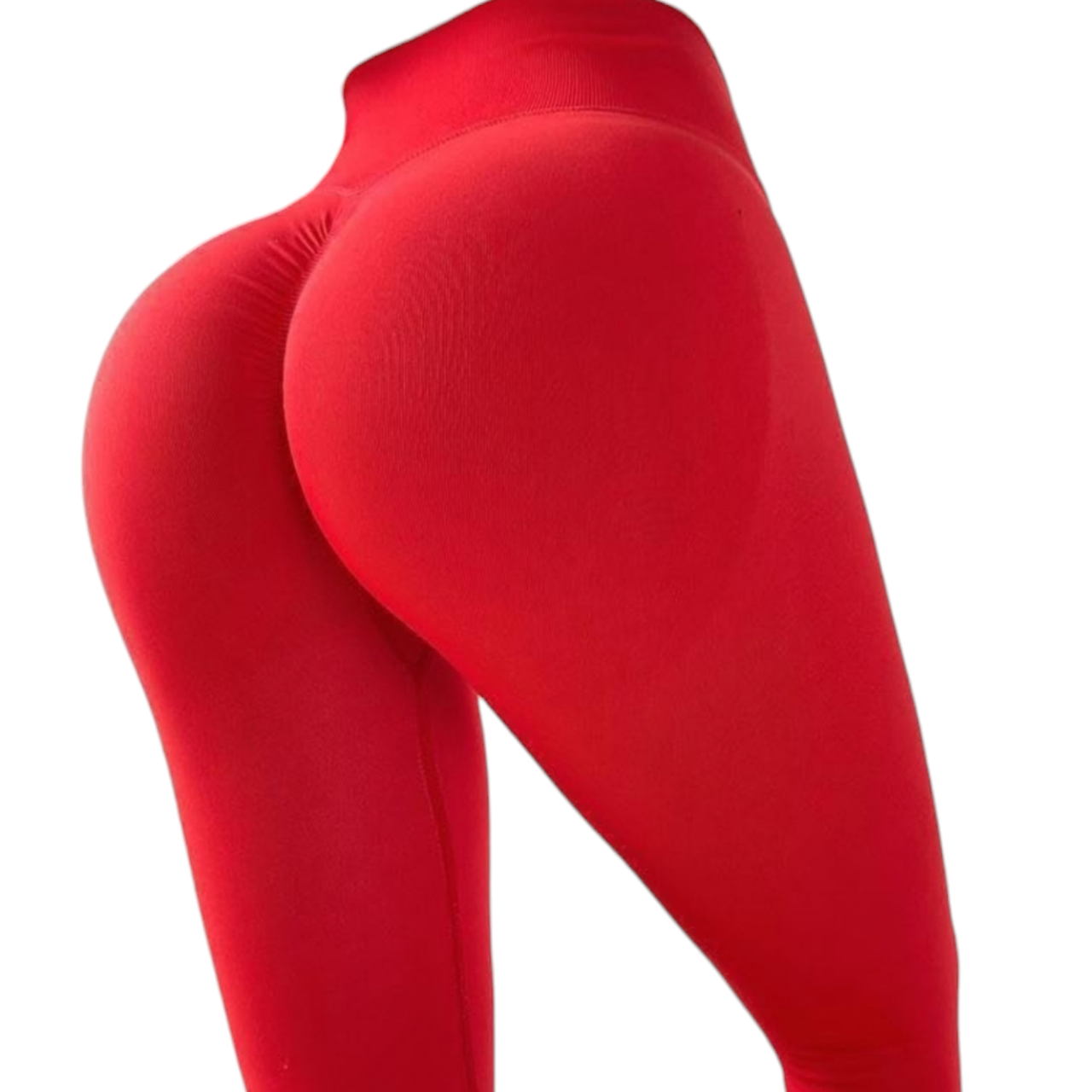 Лосини жіночі спортивні Hot для фітнесу та йоги з подвійним пуш-ап V-пояс безшовні L Червоний (2489585082) - фото 3 Лосини жіночі спортивні Hot для фітнесу та йоги з подвійним пуш-ап V-пояс безшовні L Червоний (2489585082) - фото 3