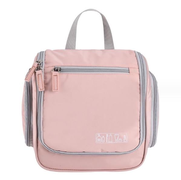 Косметичка-сумка раскладная подвесная Розовый (ОКД-91-3)