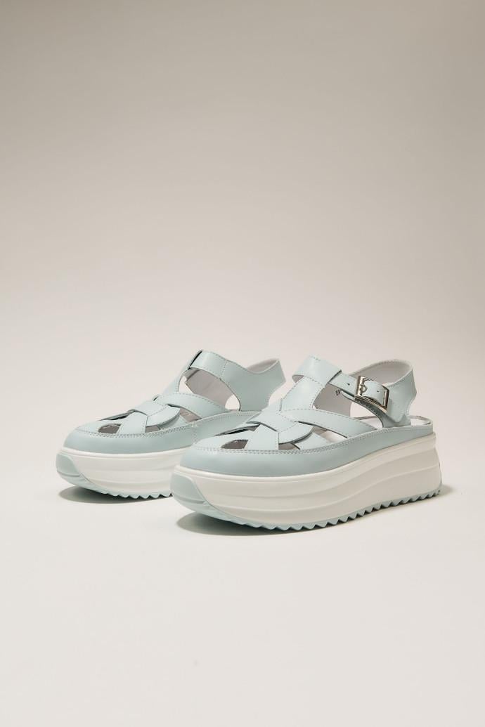 Сандалии женские ALLSY на платформе р. 42 Голубой (195311) - фото 2 Сандалии женские ALLSY на платформе р. 42 Голубой (195311) - фото 2