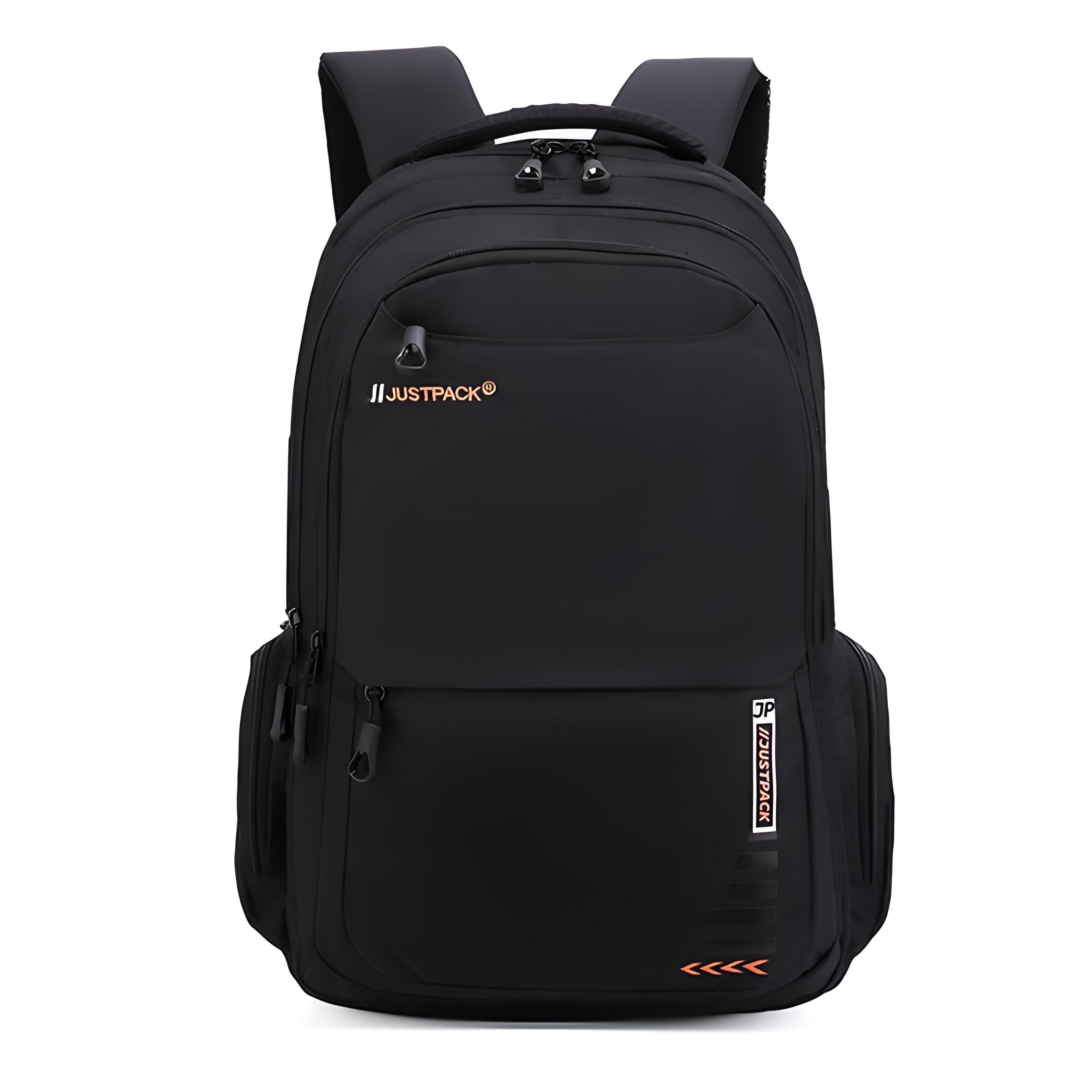 Рюкзак городской Justpack с ортопедической спинкой Черный (5778/Д)