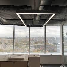 Подвесной светильник светодиодный CLEAR LIGHT Verona-R прямоугольник 300 Вт 3000К 1980х3020 мм Черный (VR300198-30211) - фото 3 Подвесной светильник светодиодный CLEAR LIGHT Verona-R прямоугольник 300 Вт 3000К 1980х3020 мм Черный (VR300198-30211) - фото 3