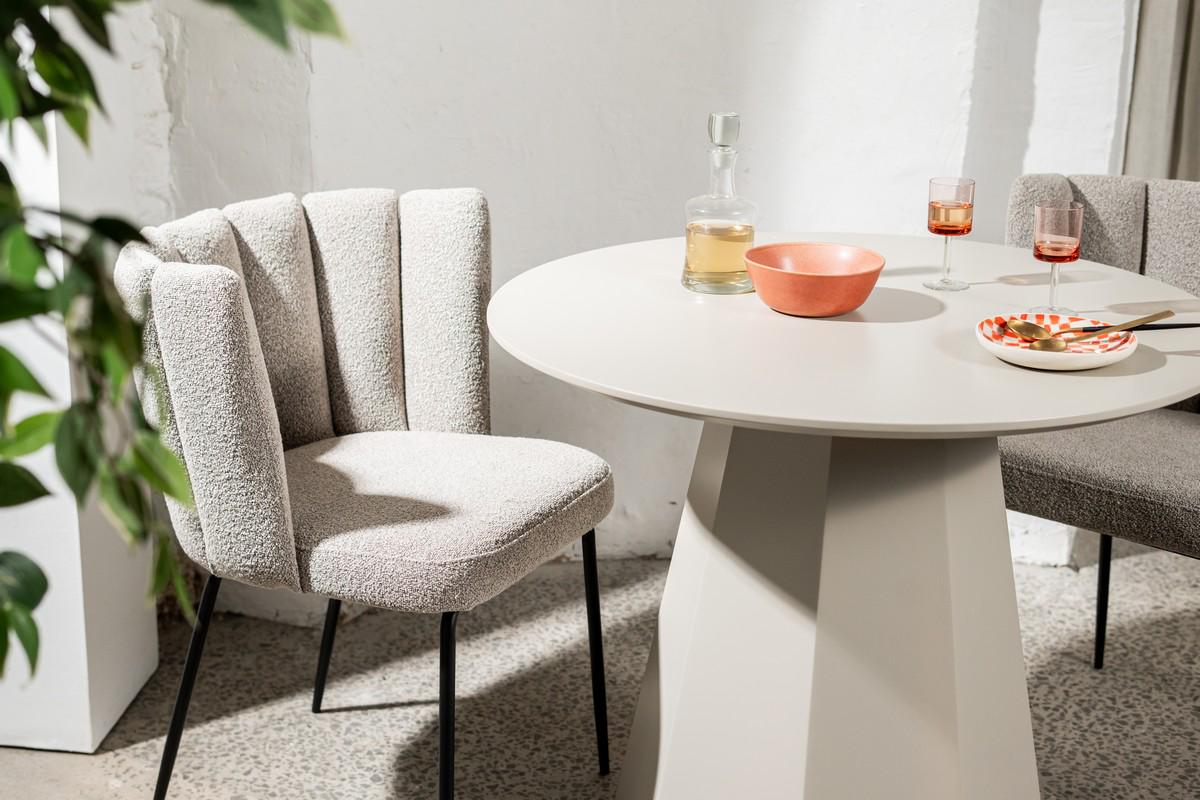 Стіл обідній круглий Ветро 900/760 мм МДФ Теплий пісок (TМ-200-1) - фото 8 Стіл обідній круглий Ветро 900/760 мм МДФ Теплий пісок (TМ-200-1) - фото 8