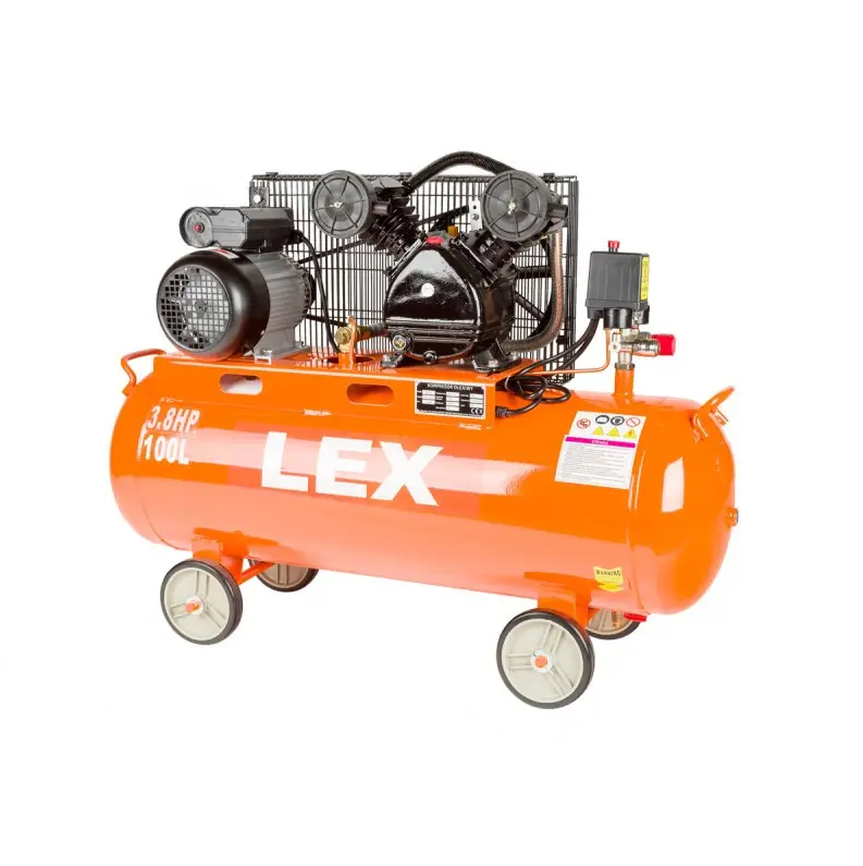 Компрессор LEX LXC100 чугунный блок 2,8 кВт 100 л (10600)