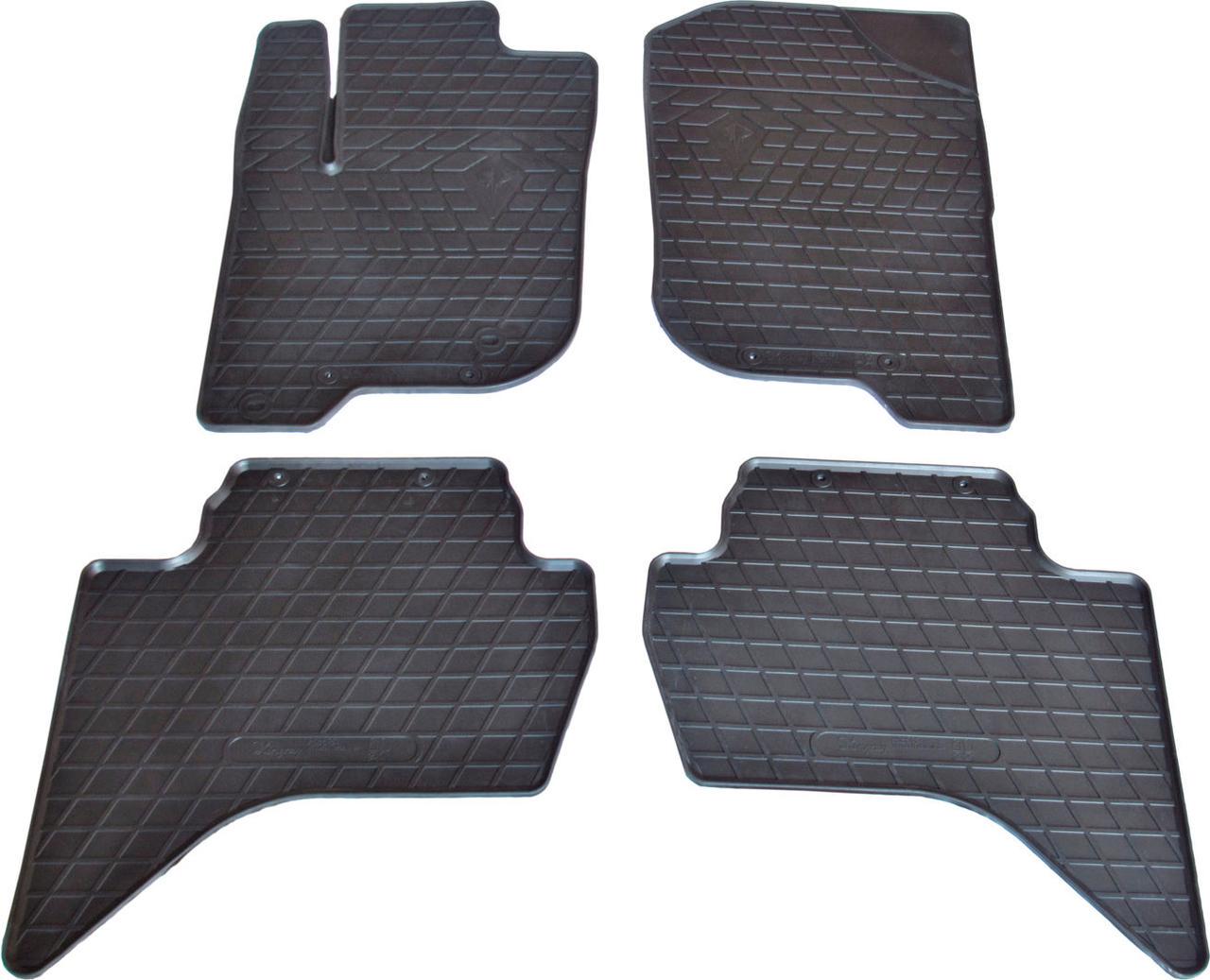 Коврики автомобильные в салон Stingray Mitsubishi L200 с 06-15 г.в. 4 шт. Черный (15293035)