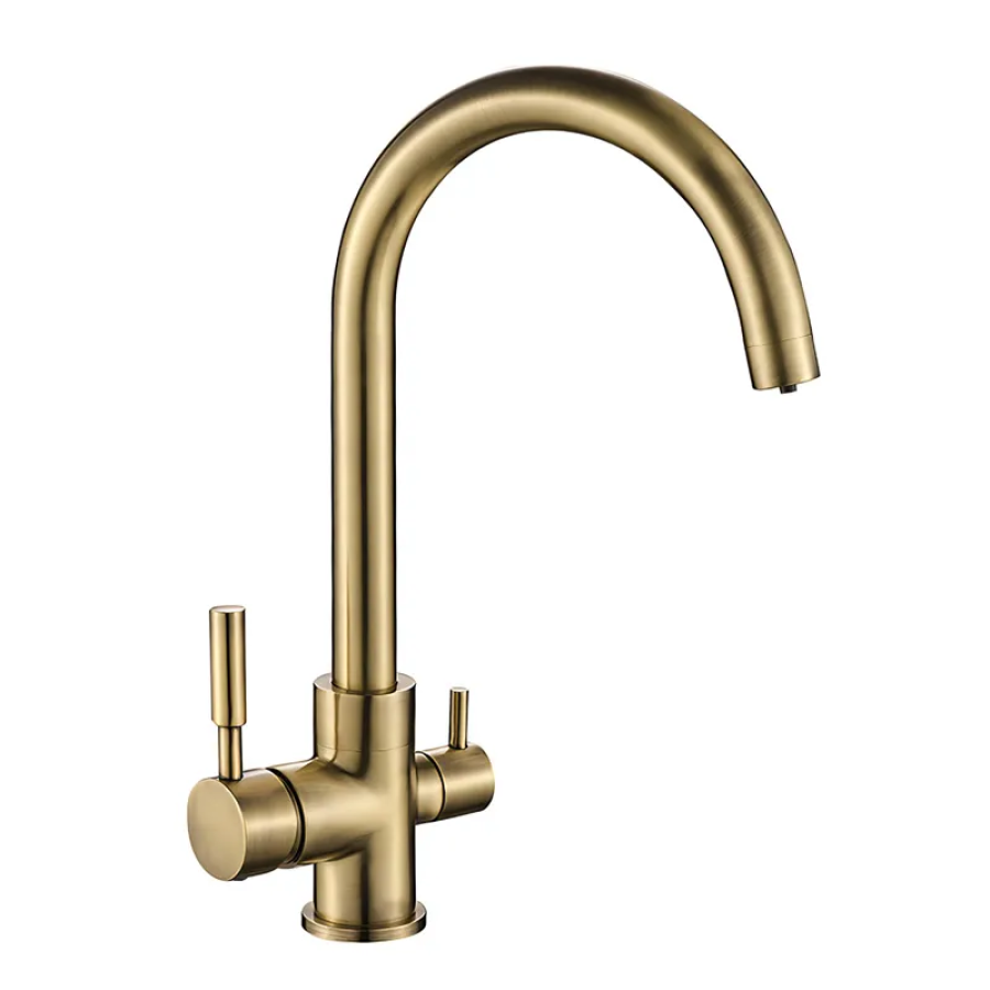Смеситель для кухни на две воды MIXXUS Premium MAFIN 021 Bronze (MI5932) Смеситель для кухни на две воды MIXXUS Premium MAFIN 021 Bronze (MI5932)