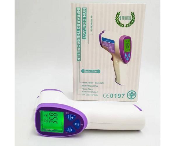 Термометр инфракрасный Non Contact NEW IT-100 и пульсоксиметр Contec Pulse Oximeter (220) - фото 5