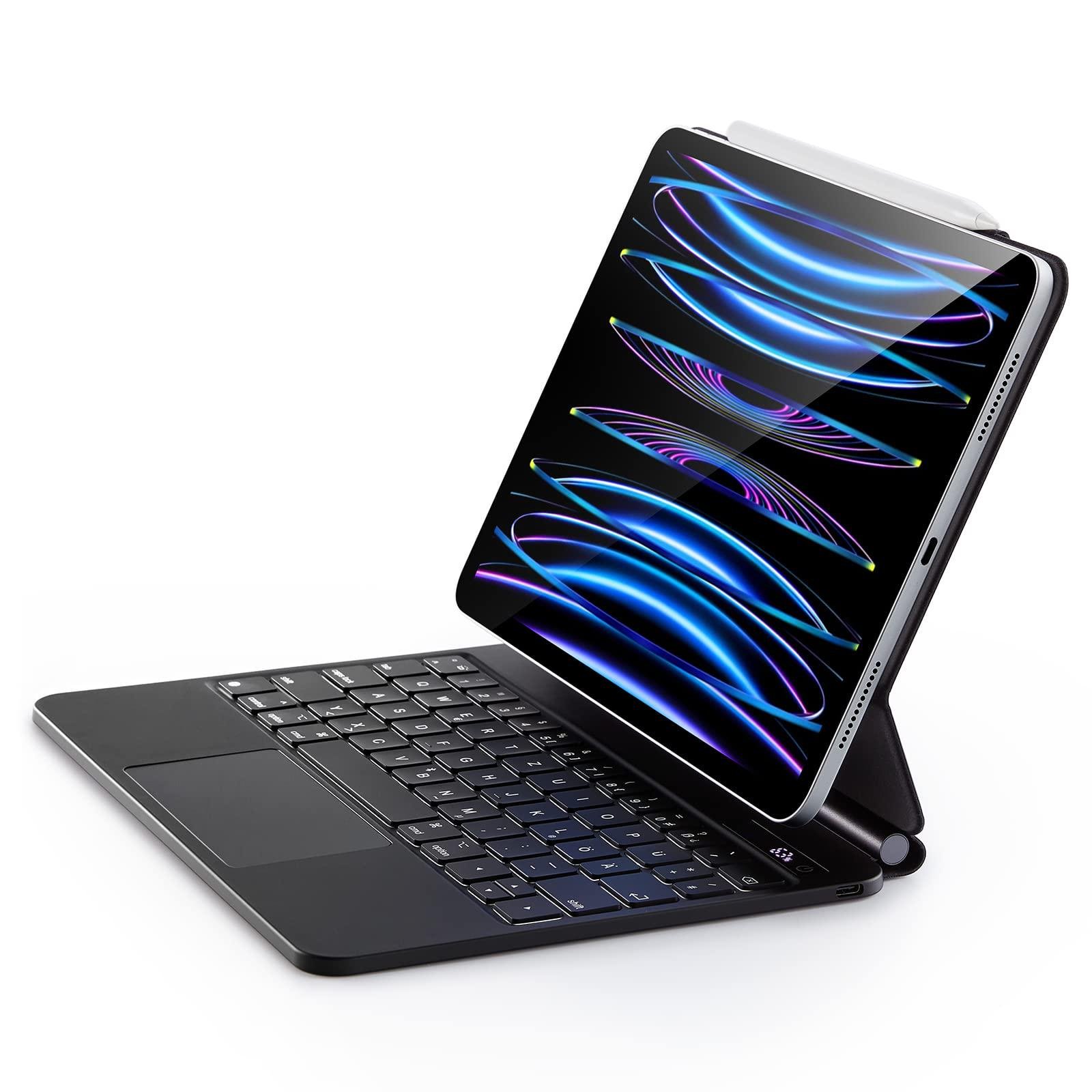 Чохол-клавіатура магнітний Dux Ducis Magnetic Keyboard Bluetooth 5.2 Touchpad Apple iPad Pro 11'' 2018/2020/2021/2022 - фото 4