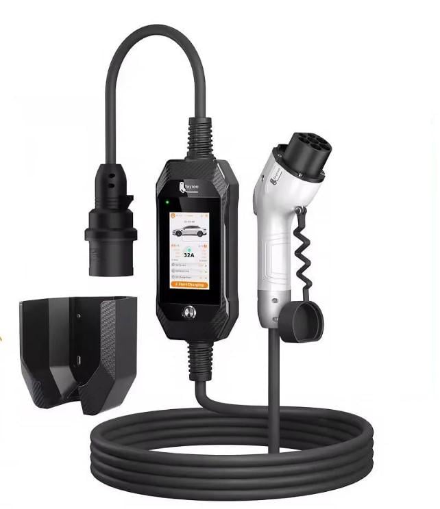 Зарядка для електромобіля Feyree 7 кВт 32A GB/T - Lion EV-Ultra Wi-Fi Black