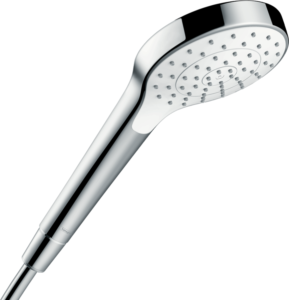 Душ ручной Hansgrohe Croma Select S 110 круглый 1 вид струи Хром/Белый (26804400) - фото 1