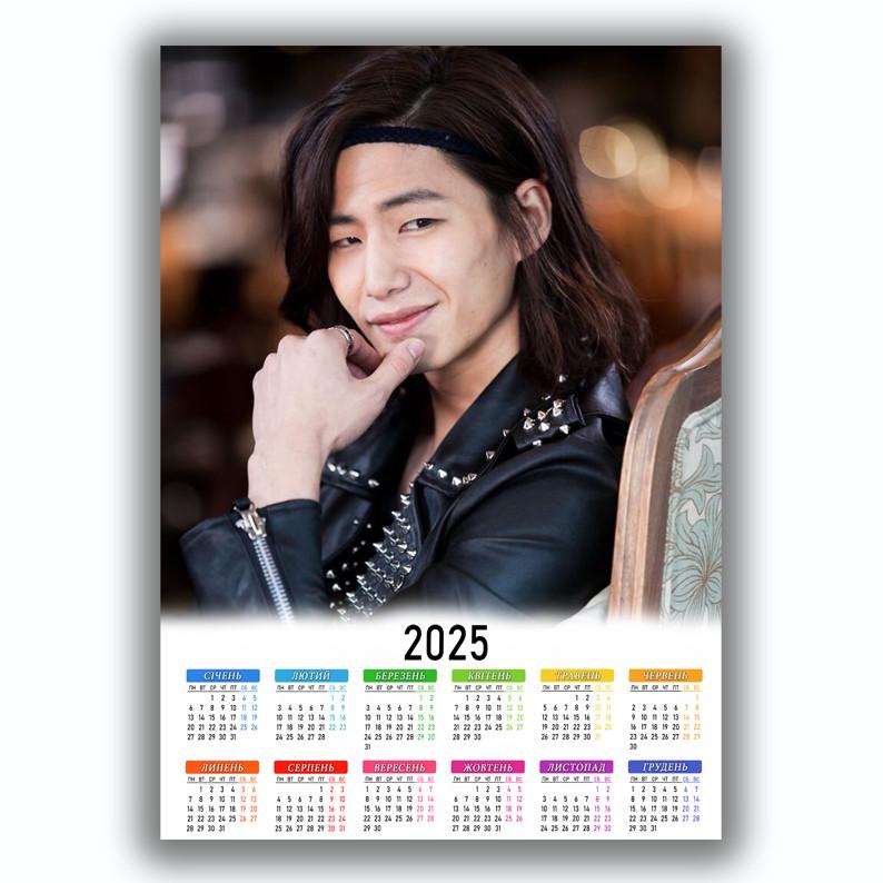 Календарь настенный Сон Чжэ Рим Song Jae Rim 42х29 см (data_63)