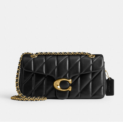Сумка Tabby Shoulder Bag 26 With Pillow Quilting Gold/Black