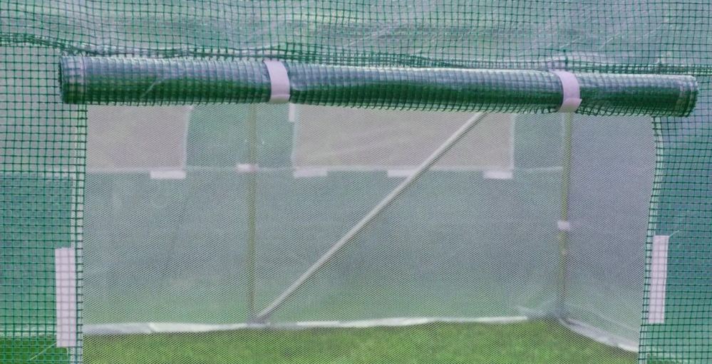 Теплиця садова Bonro UP-6м² з вікнами з армованою плівкою Зелений (SI-UP6GR) - фото 10