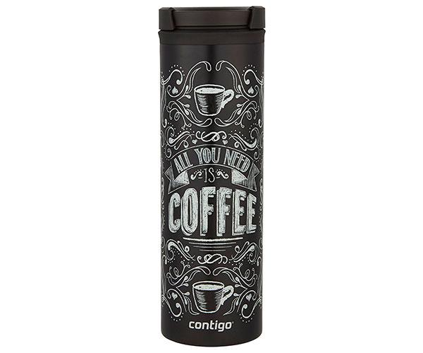 Термокружка Contigo TwistSeal Eclipse 591 мл Black Coffee (1075-2002764)