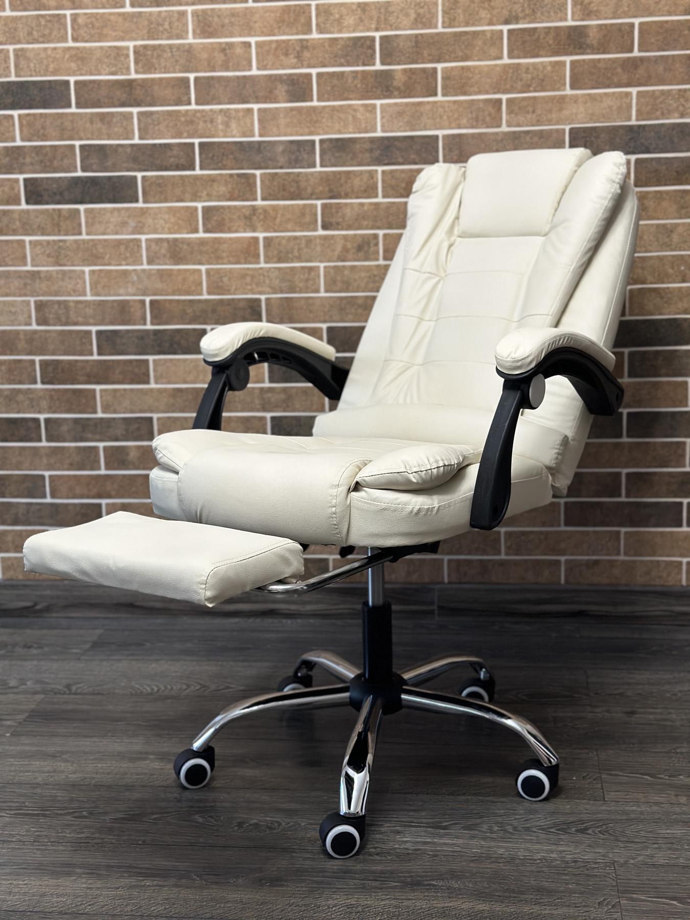 Крісло офісне BOSS KO22K Бежевий - фото 8