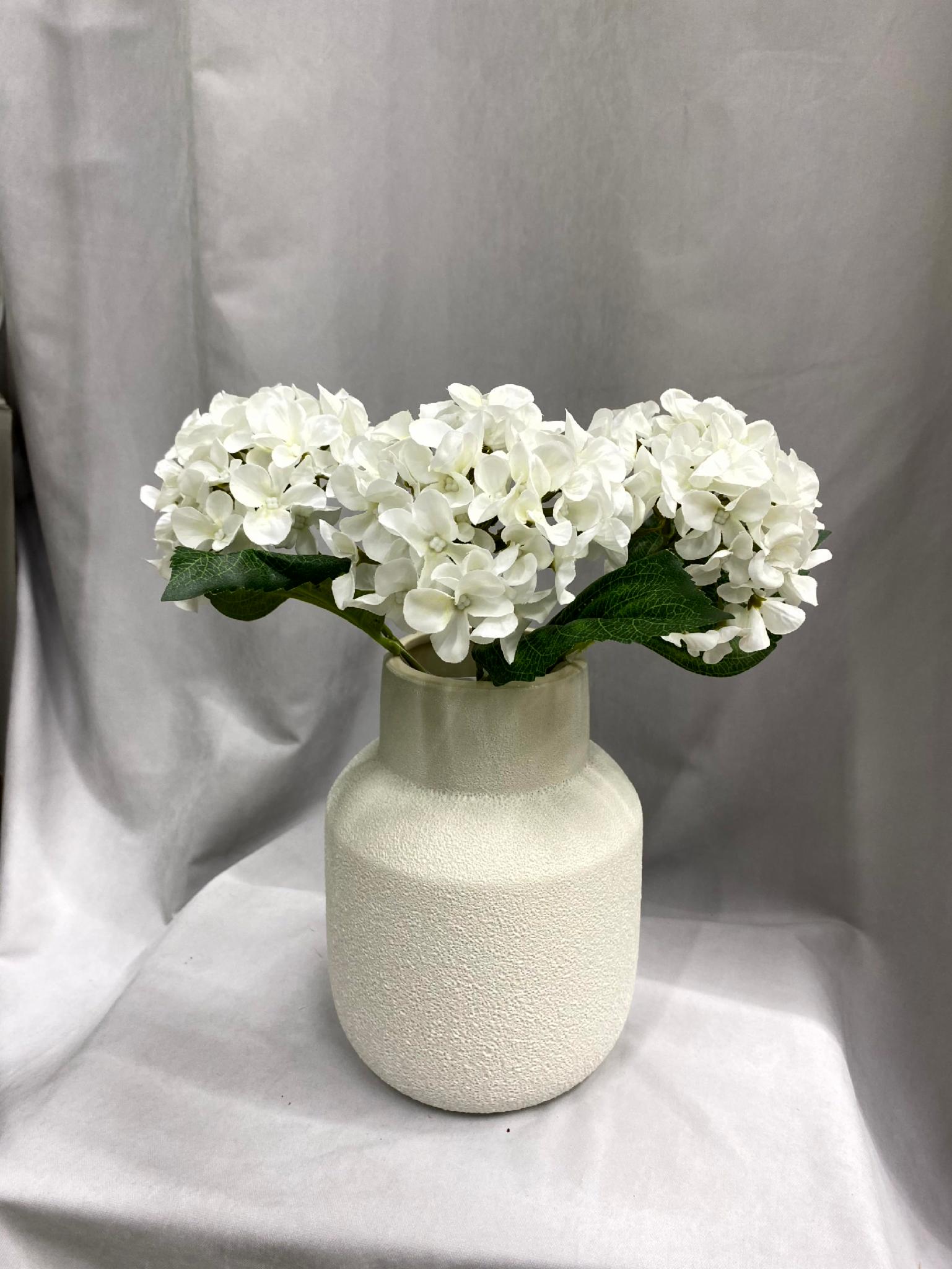 Ваза керамічна Шовк h20,5 см d 15 см - фото 5